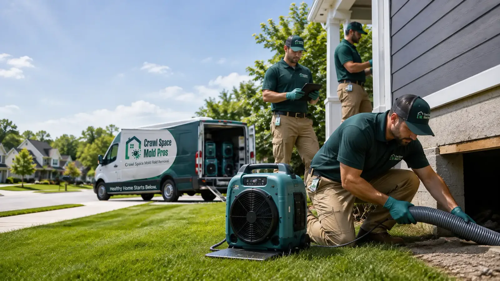 Crawl Space Mold Removal in Perryville, KY